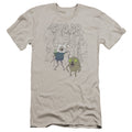 Adventure Time Sugar Zombies Bella Canvas Slim Fit Silver T-Shirts, Hoodie, Sweatshirt
