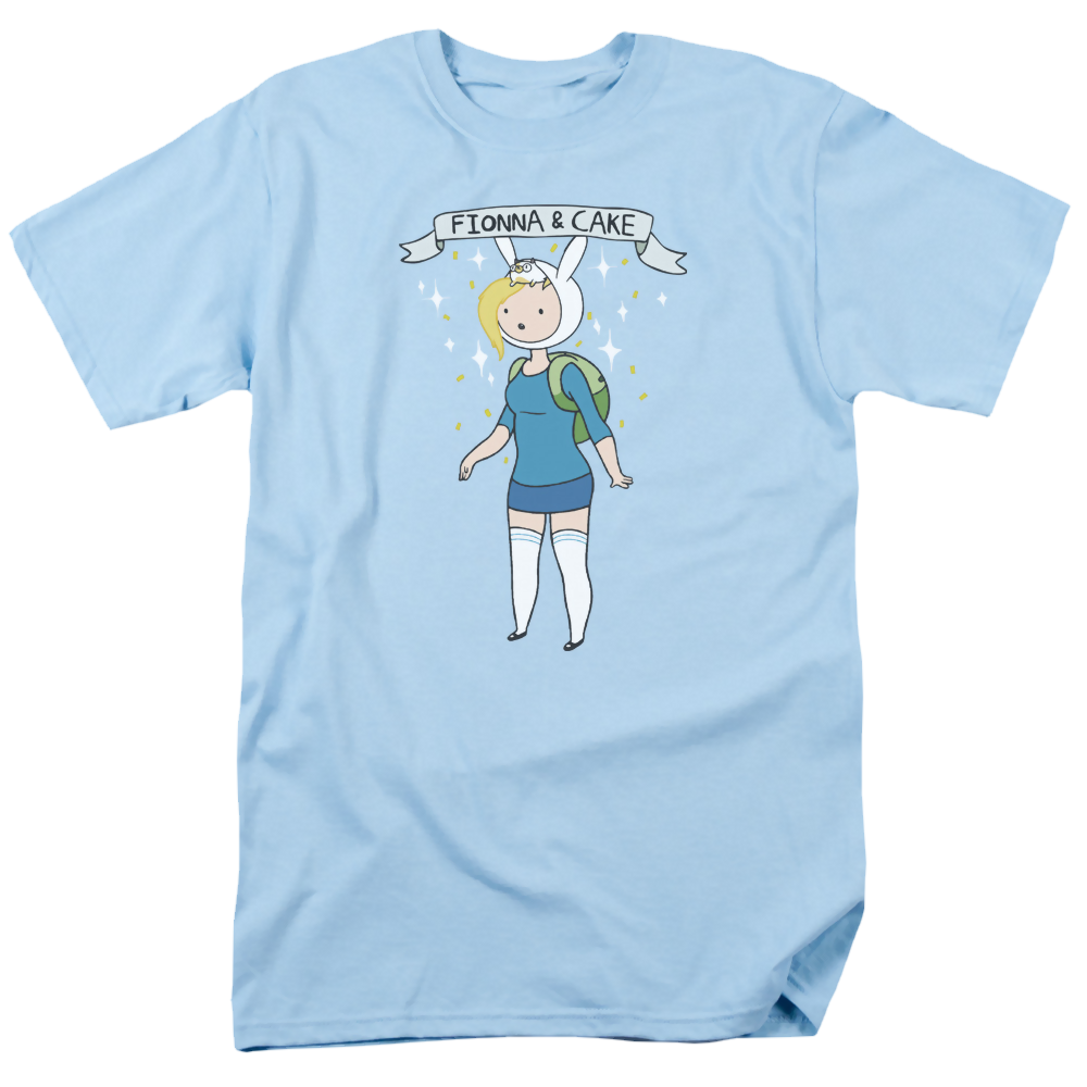 Adventure Time Fionna & Cake - Men's Regular Fit T-Shirt Hoodie, Sweatshirt | CiraTrend.com