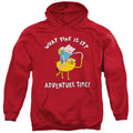 Adventure Time Ride Bump Mens Hoodie Red T-Shirts, Sweatshirt | CiraTrend.com (Image 1)