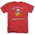 Adventure Time Ride Bump - Men's Heather T-Shirt Hoodie, Sweatshirt | CiraTrend.com