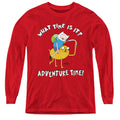 Adventure Time Ride Bump Long Sleeve Kids Youth T Shirt Red Hoodie, Sweatshirt | CiraTrend.com