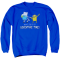 Adventure Time Fist Bump - Men's Crewneck Sweatshirt T-Shirts, Hoodie | CiraTrend.com