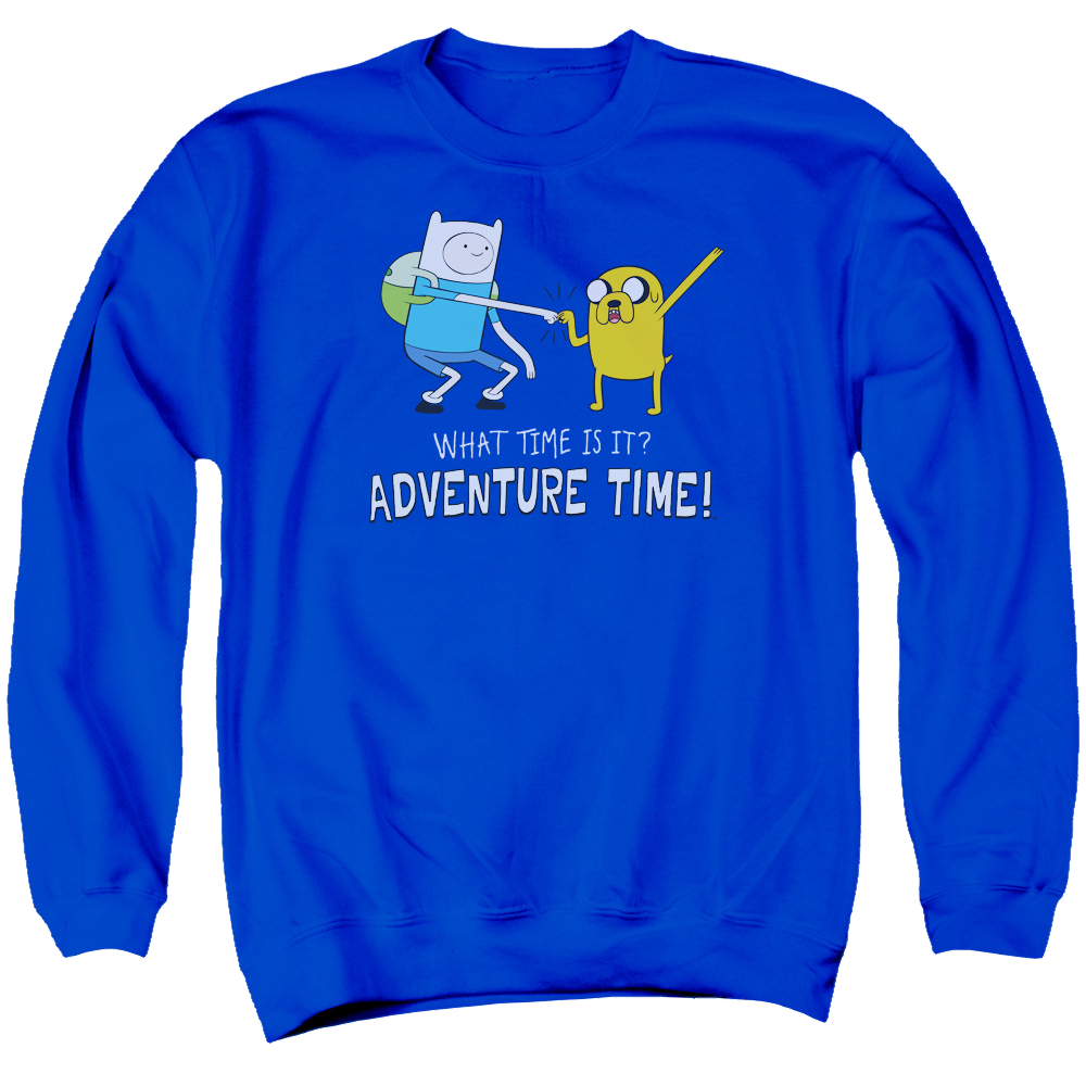 Adventure Time Fist Bump - Men's Crewneck Sweatshirt T-Shirts, Hoodie | CiraTrend.com