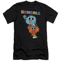 Amazing World Of Gumball Gumball Spray Hbo Premium Bella Canvas Slim Fit Mens T Shirt Black Hoodie, Sweatshirt (Image 1)