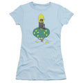 Adventure Time Lemongrab Junior Sheer Cap Sleeve Womens T Shirt Light Blue Hoodie, Sweatshirt | CiraTrend.com