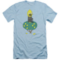 Adventure Time Lemongrab Slim Fit Mens T Shirt Light Blue Hoodie, Sweatshirt | CiraTrend.com