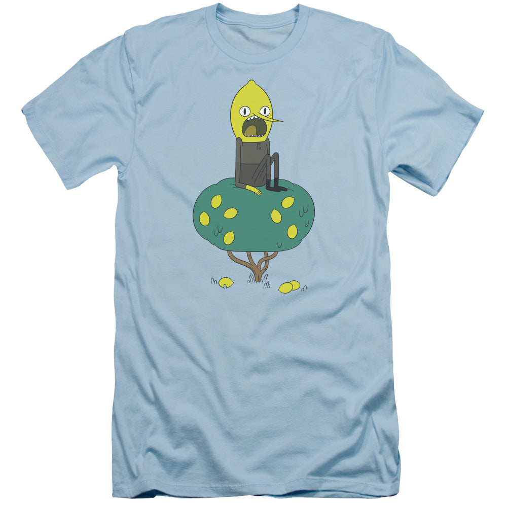 Adventure Time Lemongrab Slim Fit Mens T Shirt Light Blue Hoodie, Sweatshirt | CiraTrend.com
