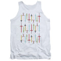 Adventure Time Swords Mens Tank Top Shirt White Hoodie, Sweatshirt | CiraTrend.com