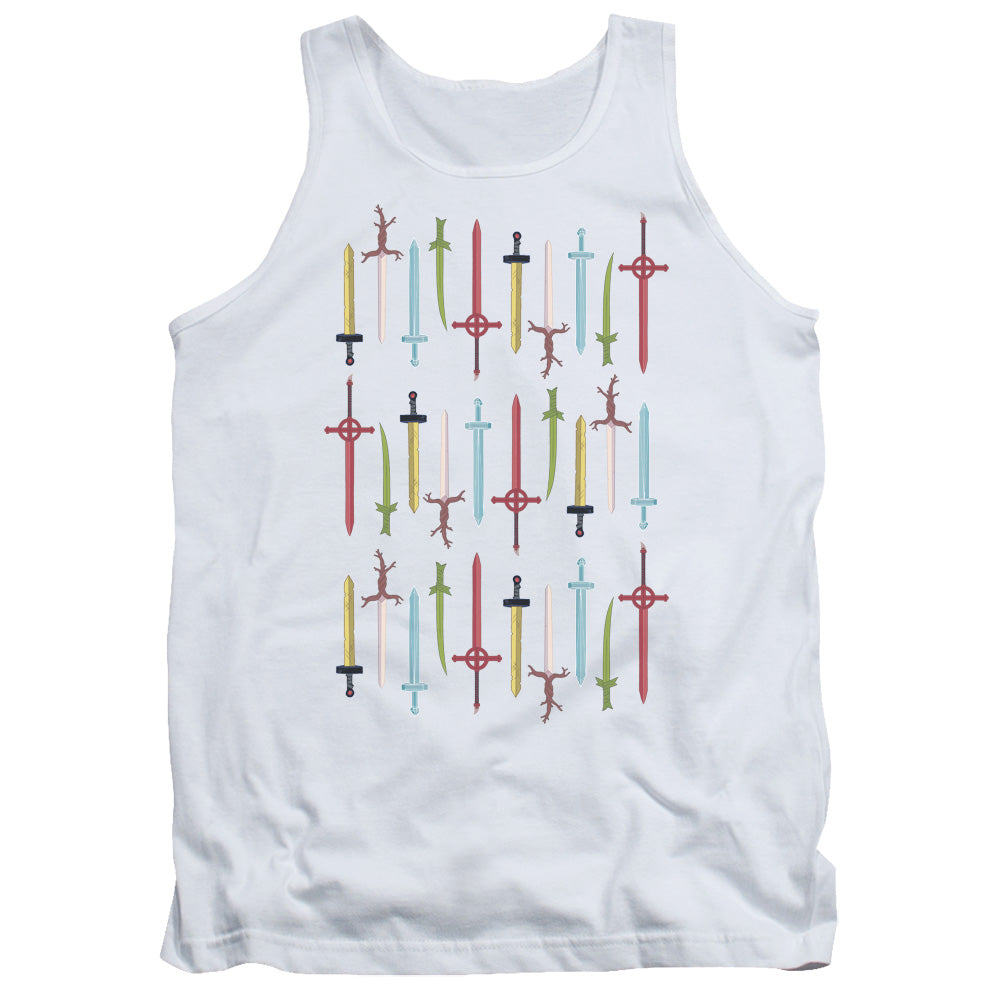 Adventure Time Swords Mens Tank Top Shirt White Hoodie, Sweatshirt | CiraTrend.com