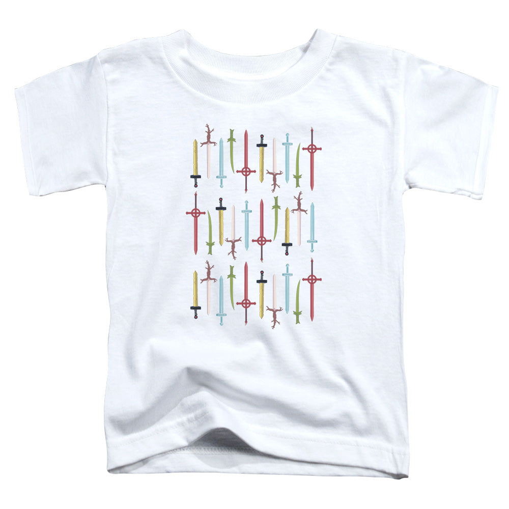 Adventure Time Swords Toddler Kids Youth T Shirt White Hoodie, Sweatshirt | CiraTrend.com