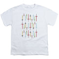 Adventure Time Swords Kids Youth T Shirt White Hoodie, Sweatshirt | CiraTrend.com