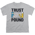 Adventure Time Trust Pound Kids Youth T Shirt Silver Hoodie, Sweatshirt | CiraTrend.com