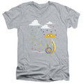 Adventure Time Lady Rain Slim Fit V Neck Athletic Heather T-Shirts, Hoodie, Sweatshirt