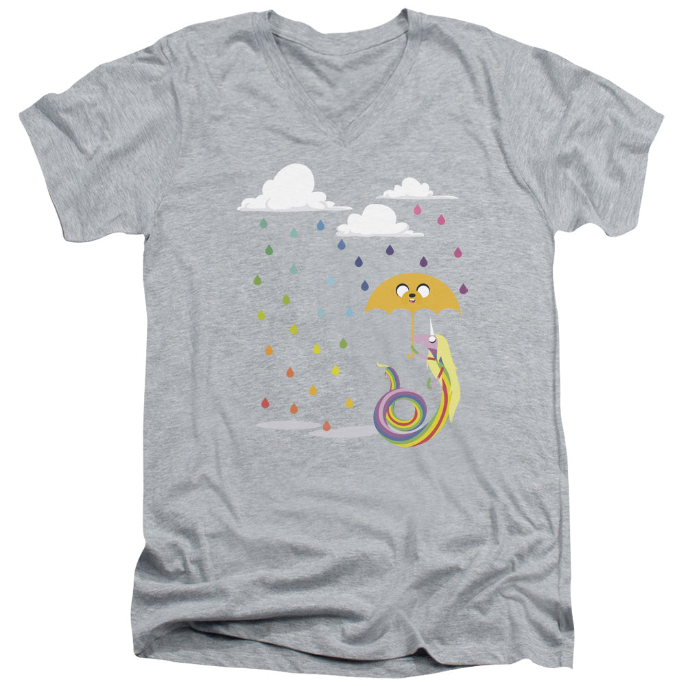 Adventure Time Lady Rain Slim Fit V Neck Athletic Heather T-Shirts, Hoodie, Sweatshirt