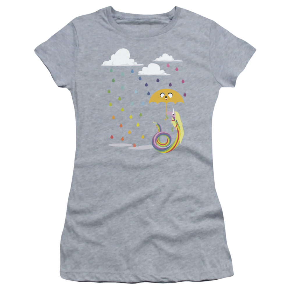 Adventure Time Lady In The Rain - Juniors T-Shirt Hoodie, Sweatshirt | CiraTrend.com