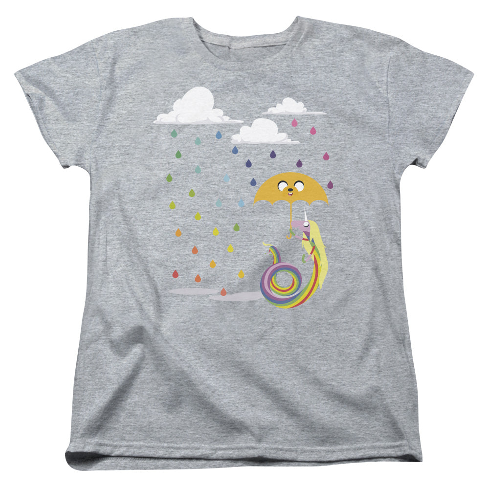 Adventure Time Lady in the Rain Womens T Shirt Athletic Heather Hoodie, Sweatshirt | CiraTrend.com