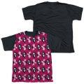 Adventure Time Allover Diamonds - Youth Black Back T-Shirt Hoodie, Sweatshirt | CiraTrend.com