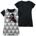 Adventure Time Marcy Triangles - Juniors Black Back T-Shirt Hoodie, Sweatshirt | CiraTrend.com