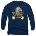 Amazing World Of Gumball Elmore Junior High Mens Long Sleeve Shirt Navy Hoodie, Sweatshirt | CiraTrend.com (Image 1)