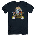 Amazing World of Gumball Elmore Junior High Slim Fit Mens T Shirt Navy Blue Hoodie, Sweatshirt | CiraTrend.com