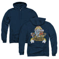 Amazing World of Gumball Elmore Junior High Back Print Zipper Mens Hoodie Navy Blue T-Shirts, Sweatshirt | CiraTrend.com