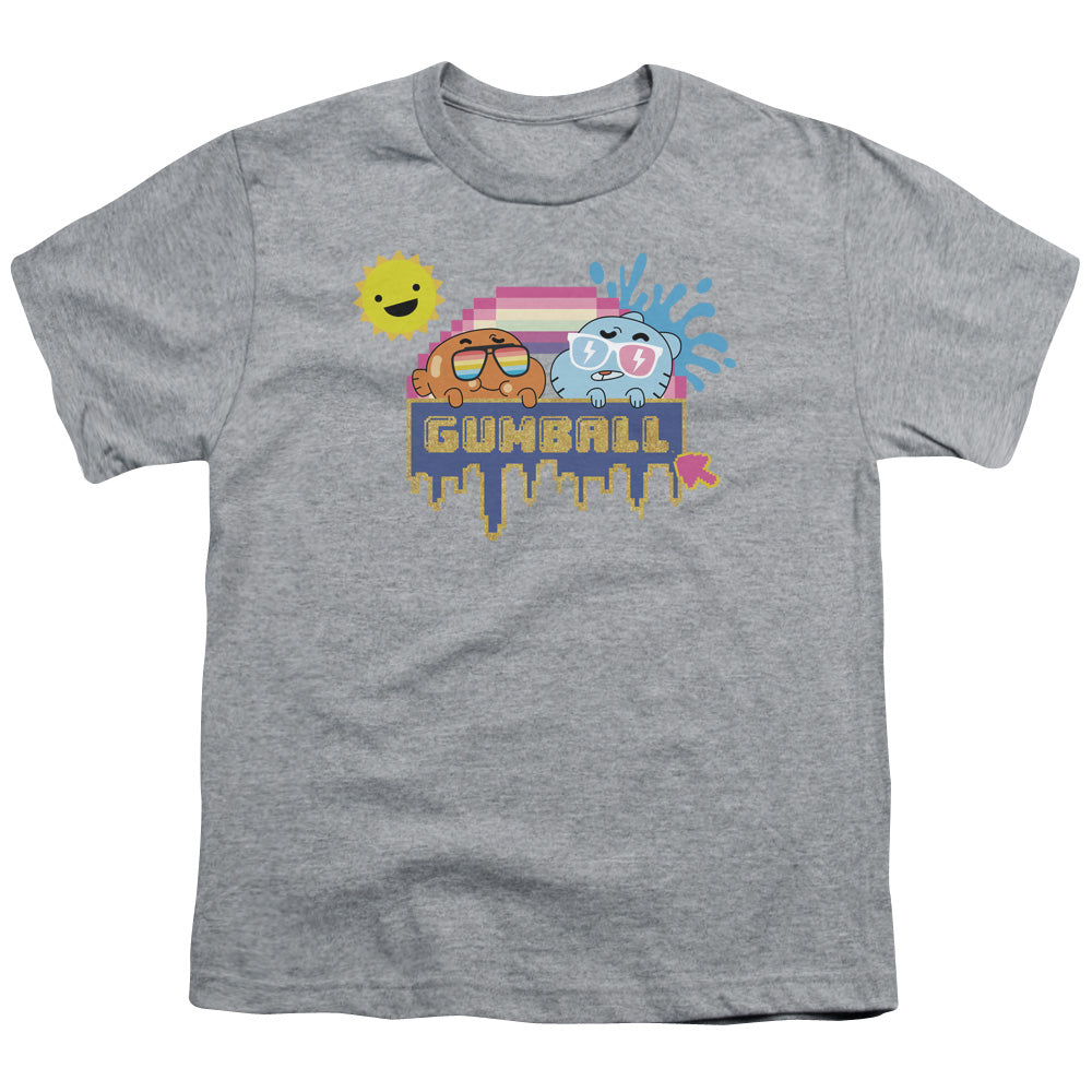 Amazing World of Gumball Sunshine Kids Youth T Shirt Athletic Heather Hoodie, Sweatshirt | CiraTrend.com