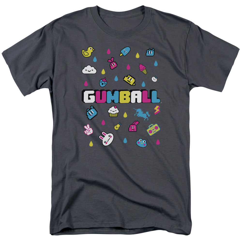 Amazing World Of Gumball Fun Drops Mens T Shirt Charcoal Hoodie, Sweatshirt | CiraTrend.com