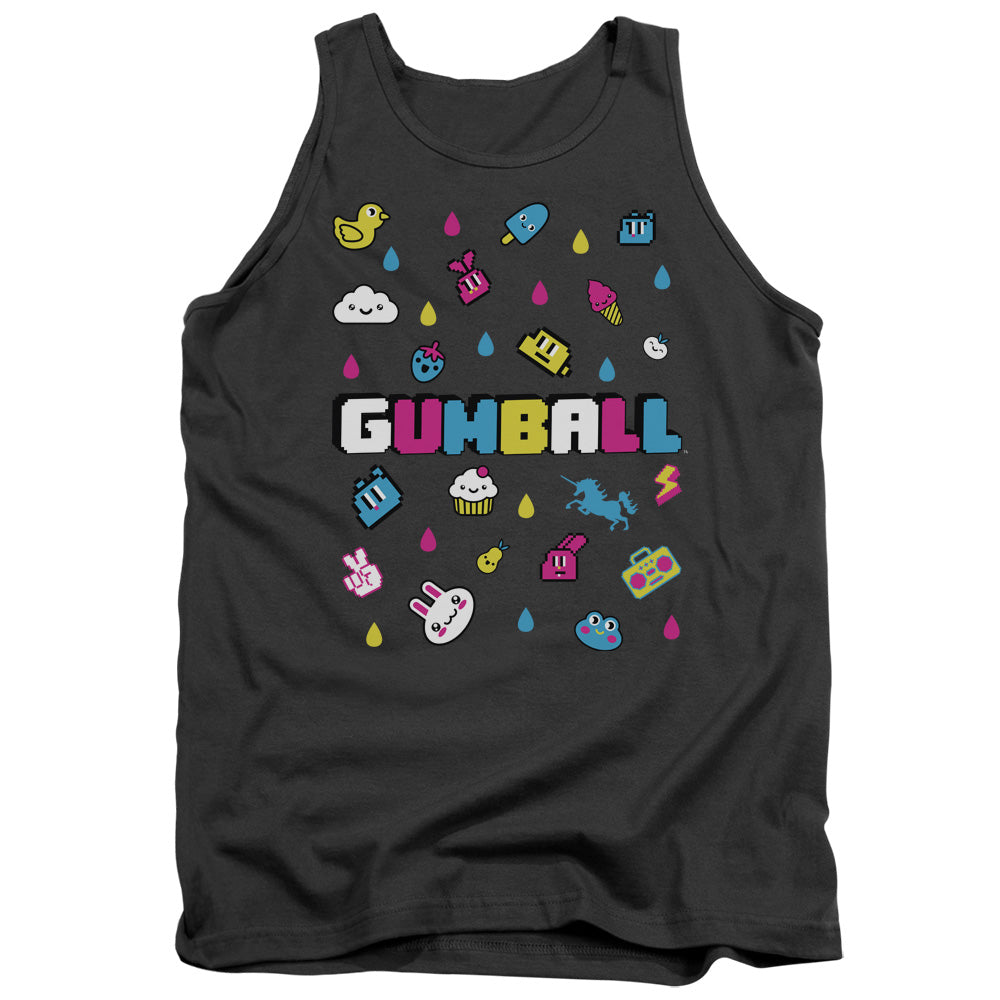 Amazing World Of Gumball Fun Drops Mens Tank Top Shirt Charcoal Hoodie, Sweatshirt | CiraTrend.com (Image 1)
