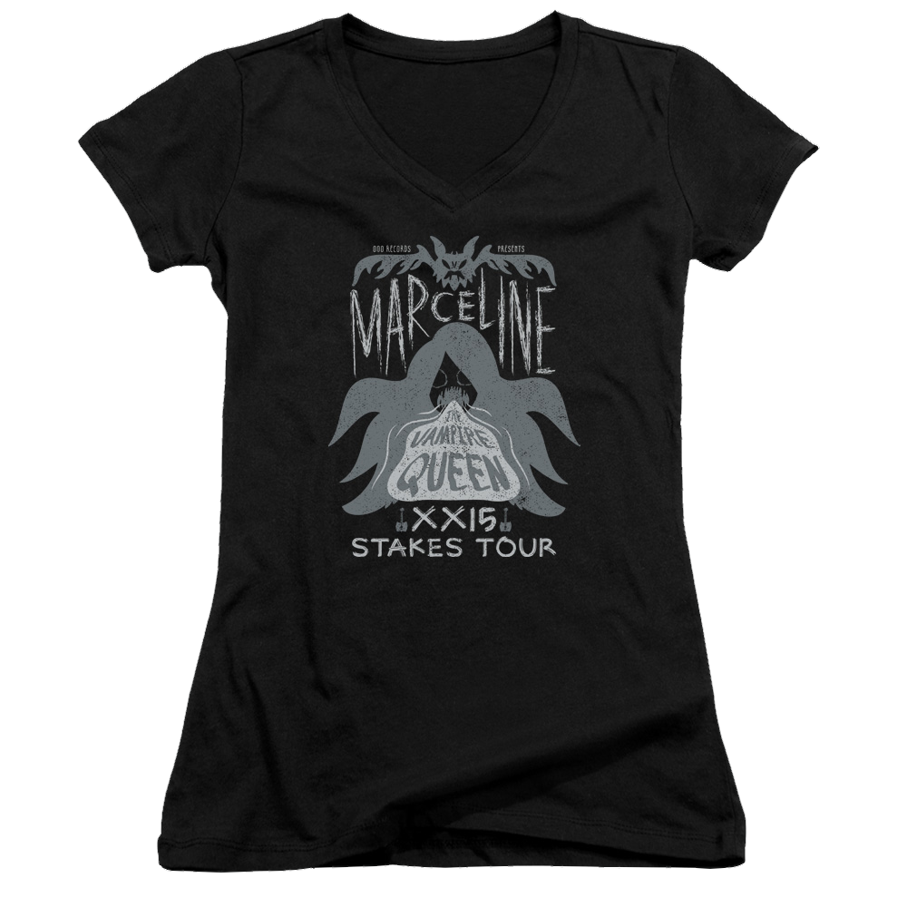 Adventure Time Marceline Concert - Juniors V-Neck T-Shirt Hoodie, Sweatshirt | CiraTrend.com