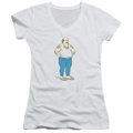 Aqua Teen Hunger Force Carl - Juniors V-Neck T-Shirt Hoodie, Sweatshirt | CiraTrend.com