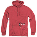 Aqua Teen Hunger Force Meatwad Mens Heather Hoodie Red T-Shirts, Sweatshirt | CiraTrend.com (Image 1)