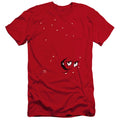 Aqua Teen Hunger Force Meatwad Premium Bella Canvas Slim Fit Mens T Shirt Red Hoodie, Sweatshirt | CiraTrend.com