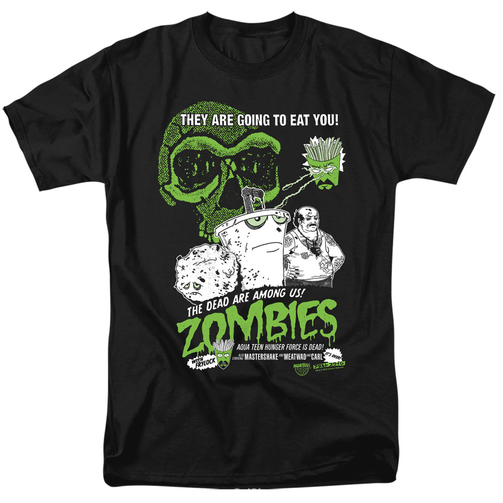 Aqua Teen Hunger Force Zombies Mens T Shirt Black Hoodie, Sweatshirt | CiraTrend.com