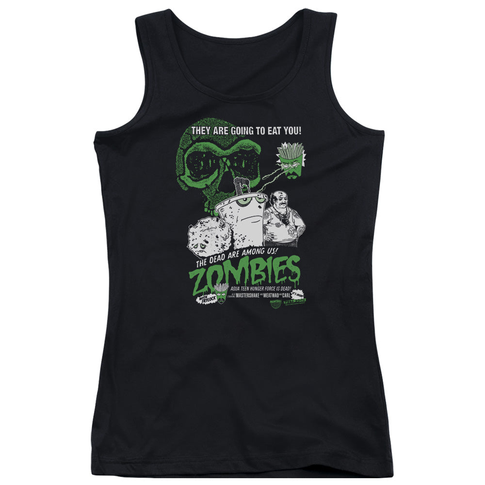 Aqua Teen Hunger Force Zombies Womens Tank Top Shirt Black Hoodie, Sweatshirt | CiraTrend.com