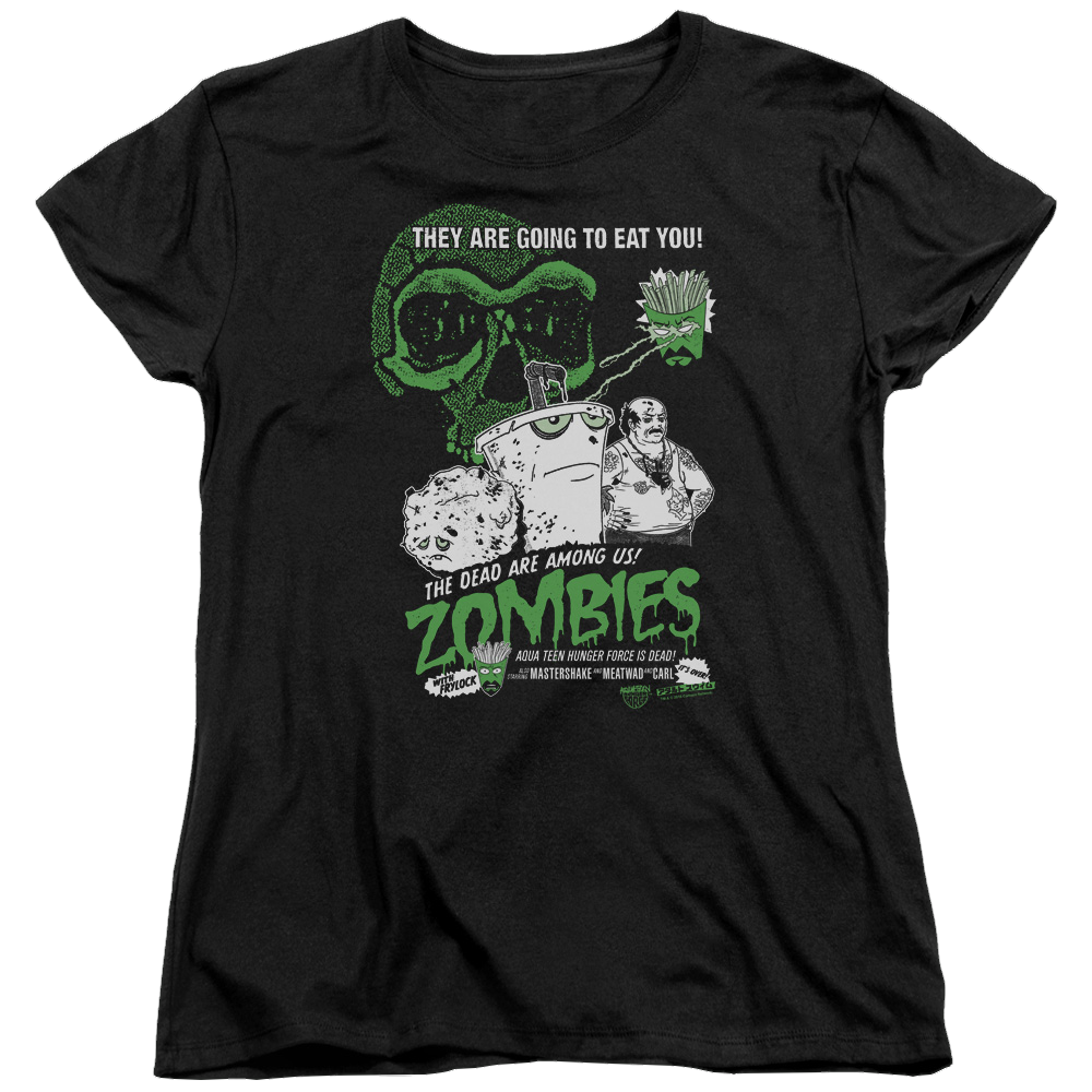 Aqua Teen Hunger Force Zombies - Women's T-Shirt Hoodie, Sweatshirt | CiraTrend.com