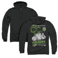 Aqua Teen Hunger Force Zombies Back Print Zipper Mens Hoodie Black T-Shirts, Sweatshirt | CiraTrend.com