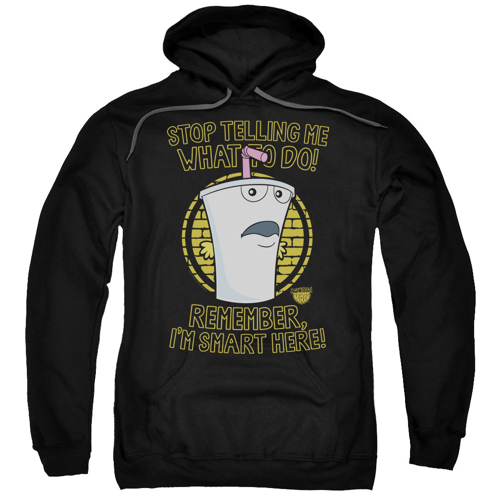 Aqua Teen Hunger Force Stop Mens Hoodie Black T-Shirts, Sweatshirt | CiraTrend.com (Image 1)