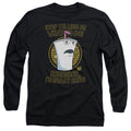Aqua Teen Hunger Force Stop Mens Long Sleeve Shirt Black Hoodie, Sweatshirt | CiraTrend.com (Image 1)