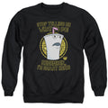 Aqua Teen Hunger Force Stop Mens Crewneck Sweatshirt Black T-Shirts, Hoodie | CiraTrend.com