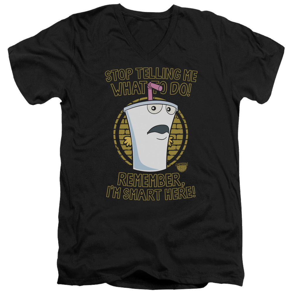 Aqua Teen Hunger Force Stop - Men's V-Neck T-Shirt Hoodie, Sweatshirt | CiraTrend.com