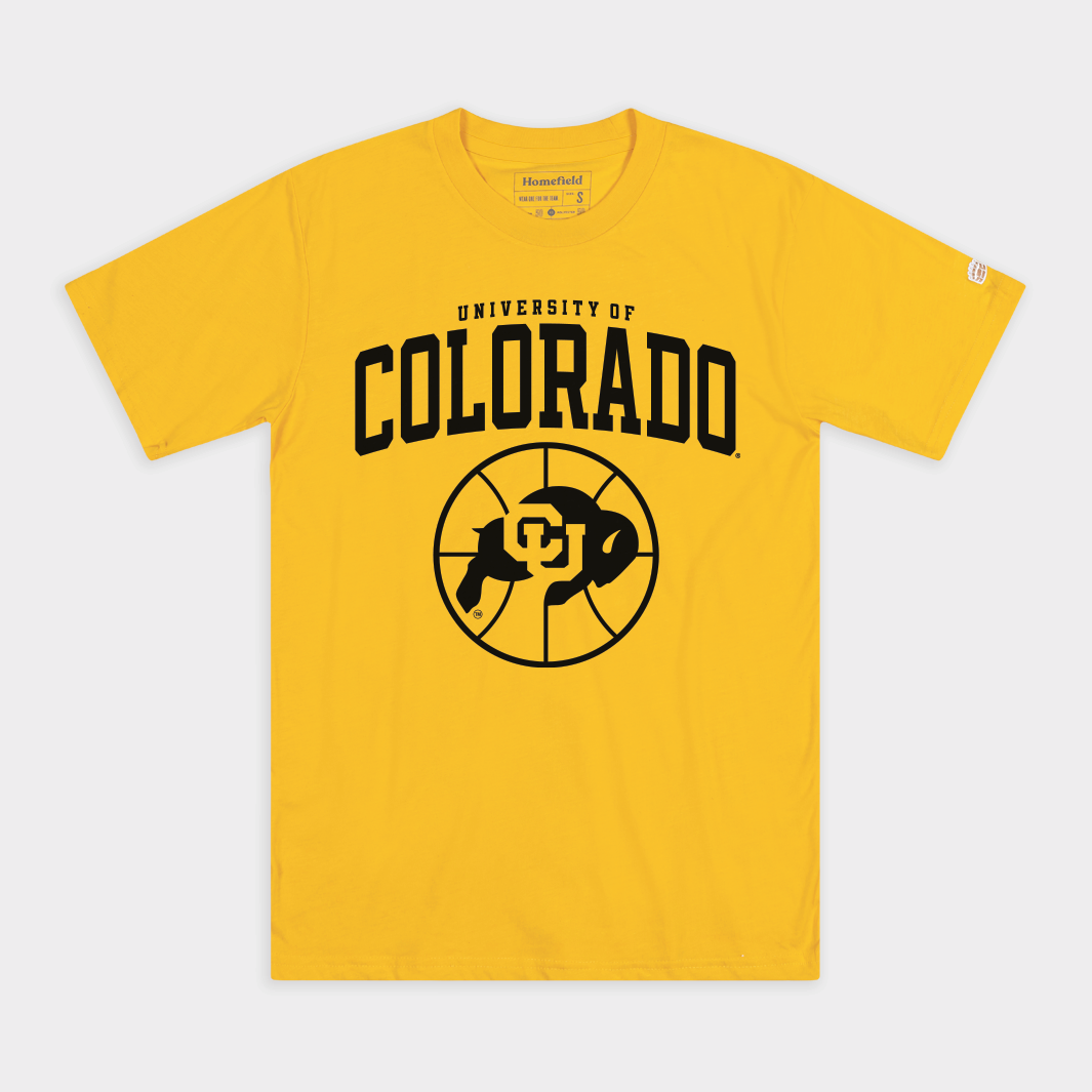 1990s-Inspired CU Buffs Basketball Tee Style001