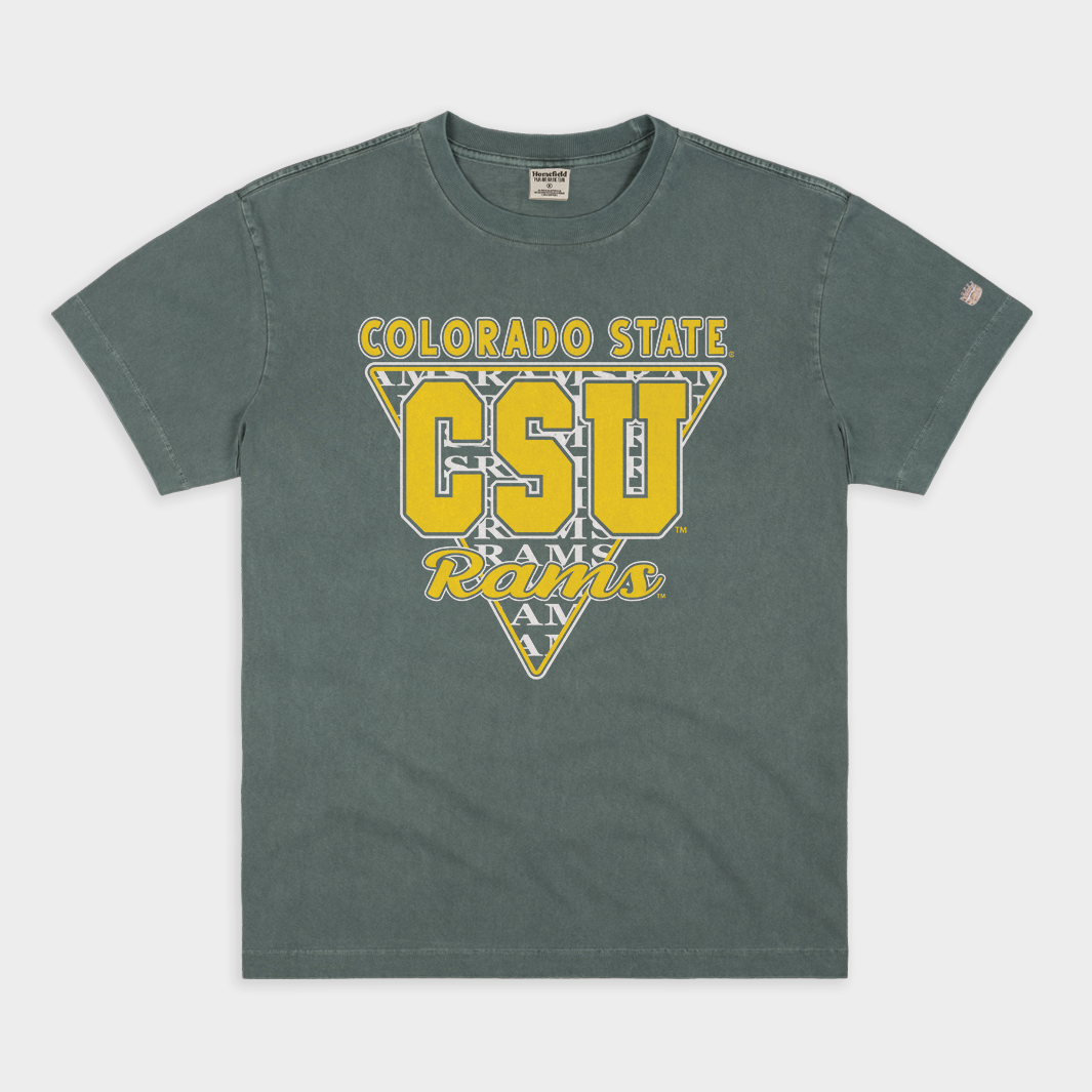 1990s Retro Colorado State Vintage Heavyweight Tee Style001