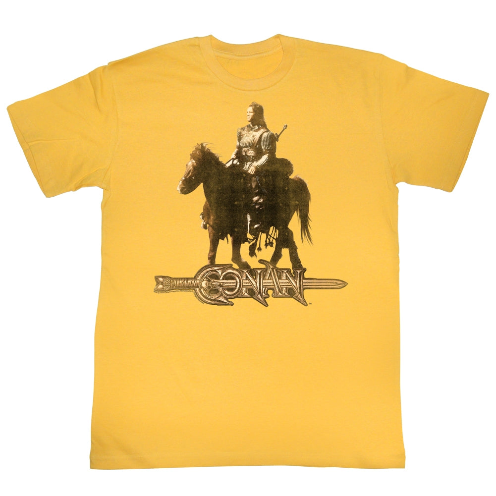 Conan Mens S/S T-Shirt - Horsey - Solid Ginger Hoodie, Sweatshirt | CiraTrend.com