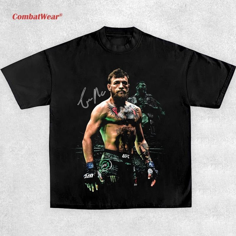 CONOR MCGREGOR TEE , Boxing T-shirt, Fighter Tee, Boxer Shirt, Sports Shirt, Boxing Merch, Vintage Boxing Tee, Graphic...
