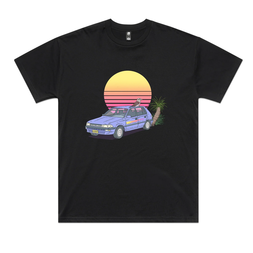 Kookaburra Corolla Oversized Tee Hoodie, Sweatshirt | CiraTrend.com (Image 4)