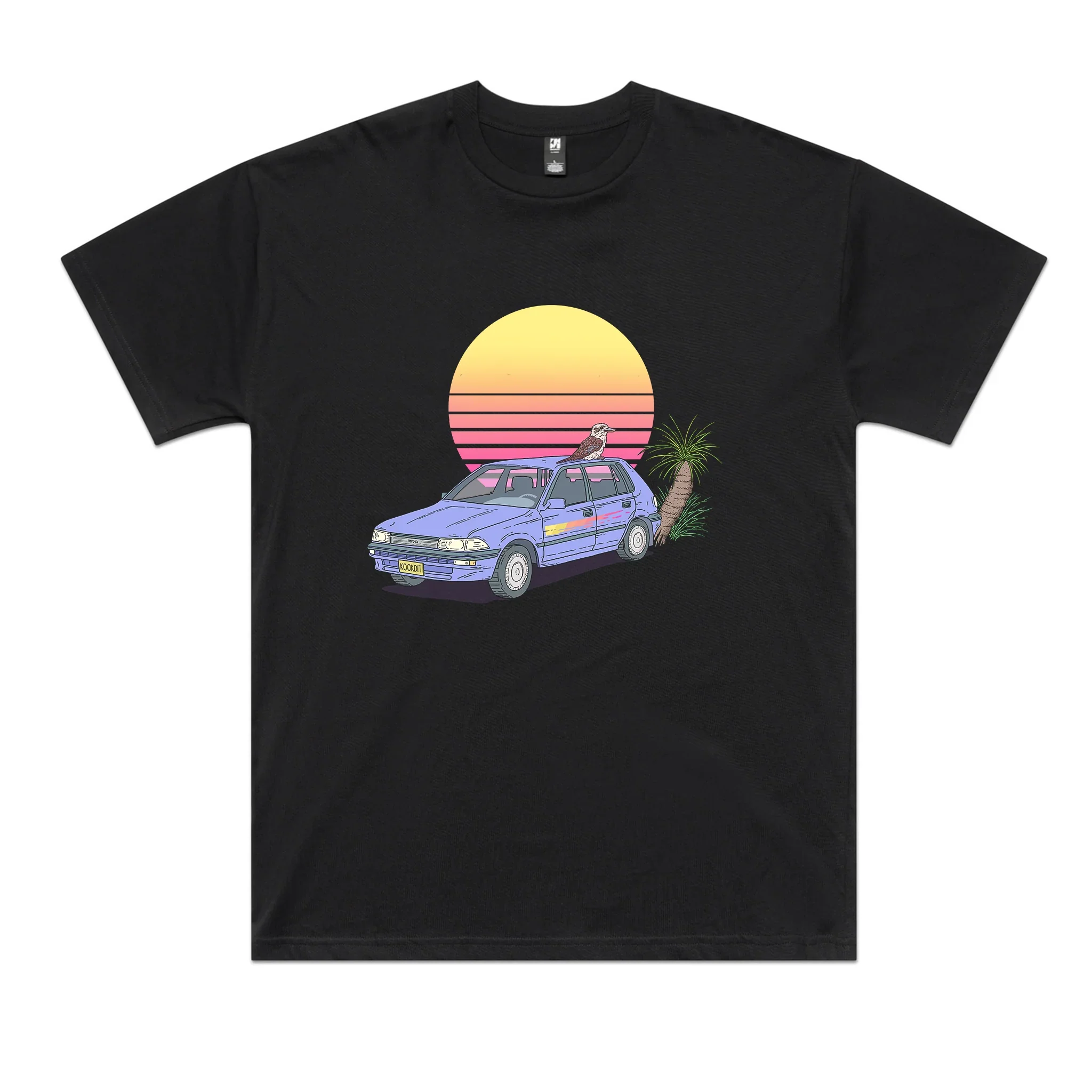 Kookaburra Corolla Oversized Tee Hoodie, Sweatshirt | CiraTrend.com (Image 4)