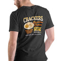 CRACKERS CAUCASIAN CUISINE T Shirt, Unisex Cotton, funny graphic t shirt Hoodie, Sweatshirt | CiraTrend.com