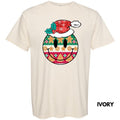CRAZY Christmas Happy Face Comfort Colors T-Shirt 'NLB' Hoodie, Sweatshirt | CiraTrend.com