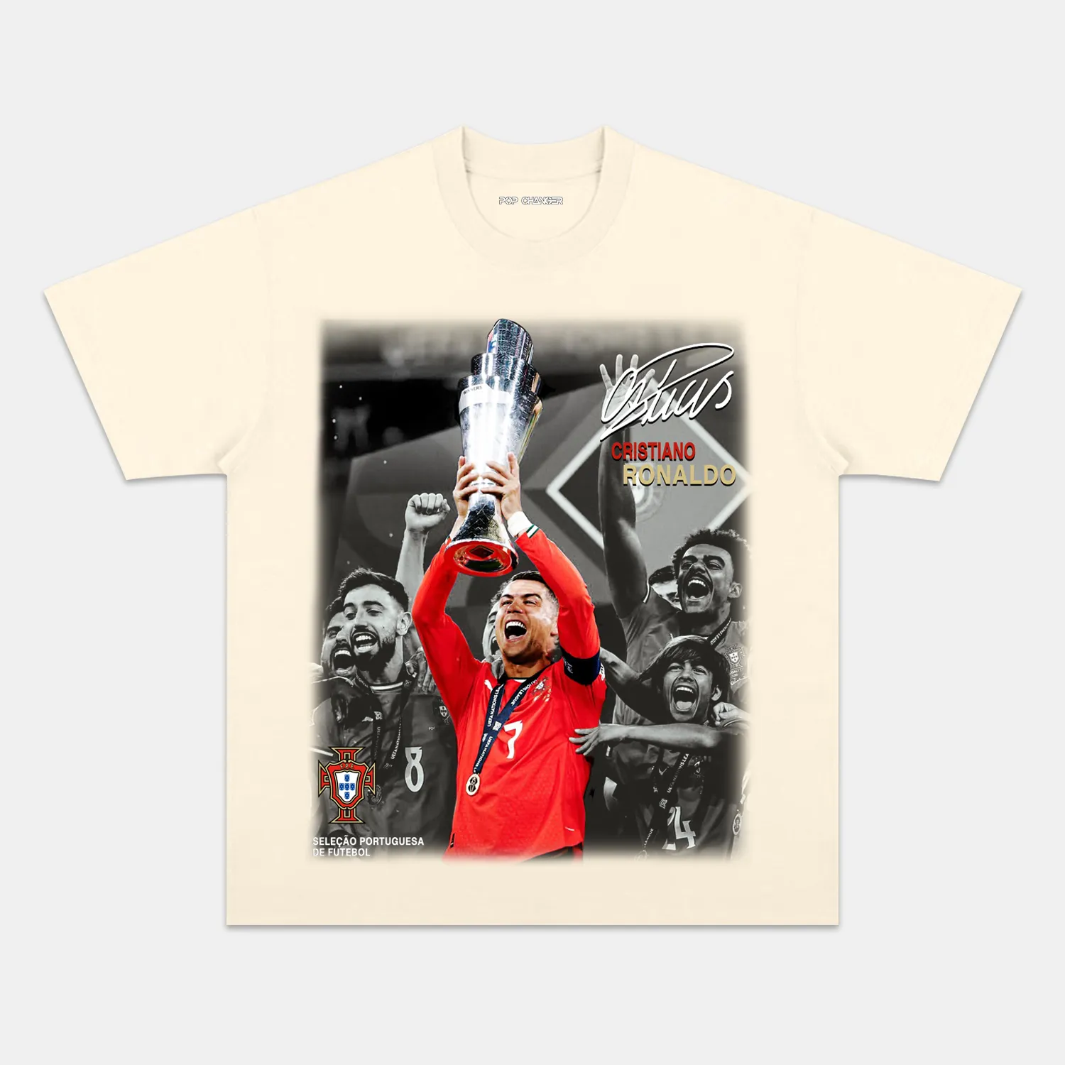 CRISTIANO RONALDO 2025 TEE 2.0 Hoodie, Sweatshirt | CiraTrend.com (Image 4)