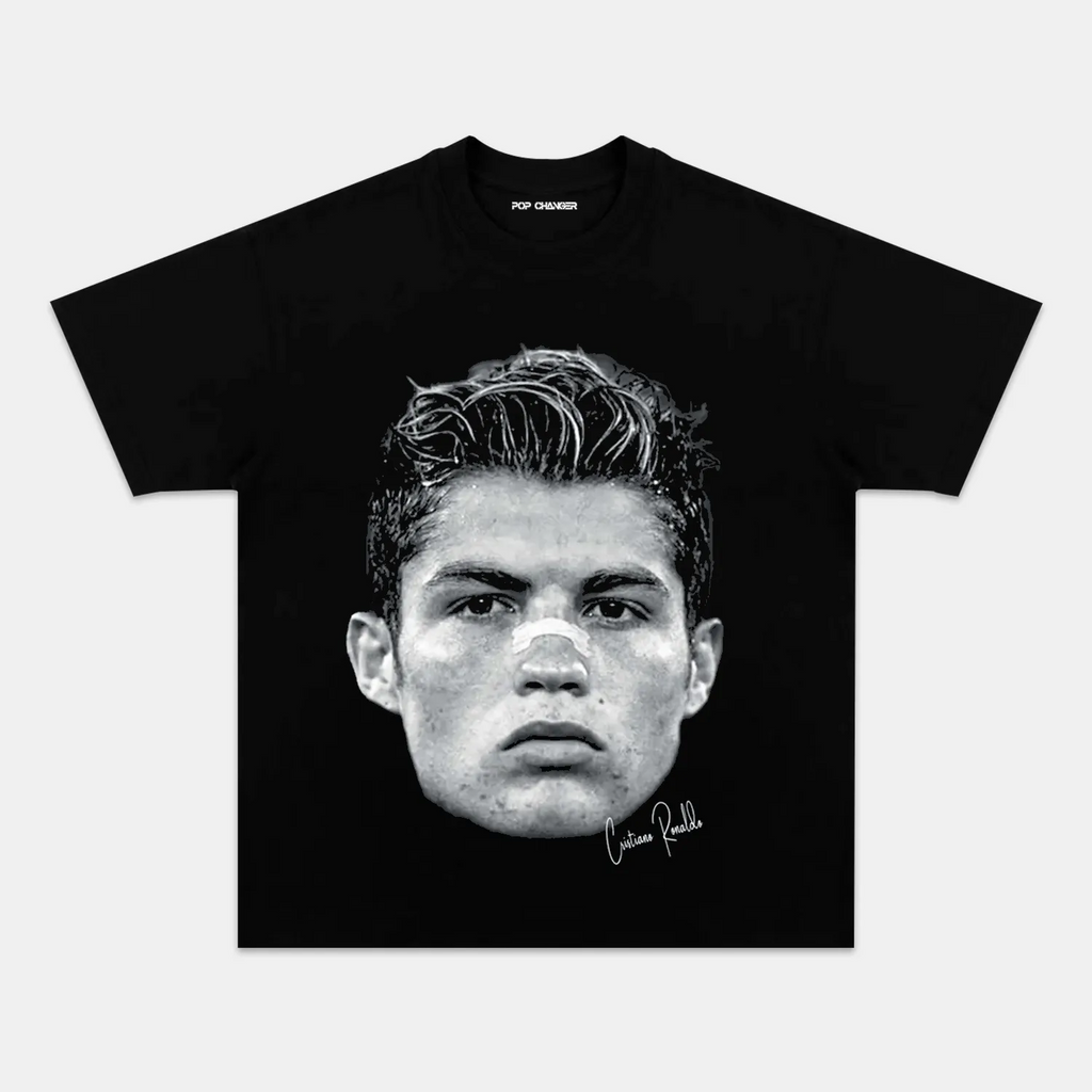 CRISTIANO RONALDO BIG FACE TEE Hoodie, Sweatshirt | CiraTrend.com (Image 1)